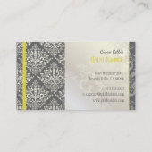 PixDezinesエティエンヌダマスク 名刺 (裏面)