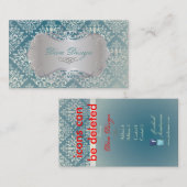 PixDezinesエティエンヌダマスク 名刺 (正面/裏面)