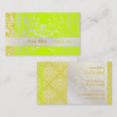 PixDezinesエティエンヌダマスク 名刺 (正面/裏面)