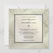 PixDezinesエティエンヌダマスク 招待状 (裏面)