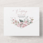 PixDezinesエディタのPick H2 Dustyバラバラ オールインワン招待状 (裏面)