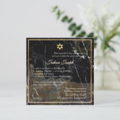 PixDezinesエルサレムの壁/日経背景 招待状 (スタンド正面)