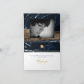 PixDezinesエルサレムウォールバー(ユダヤ教の)バル・ミツバー✡ありがとうC サンキューカード (内部)