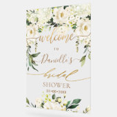 PixDezinesエレガント赤面ピンクローゼアンスリウム アクリルサイン (傾斜)