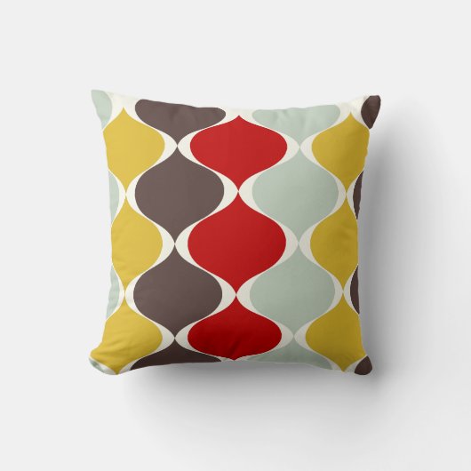 PixDezinesオモダンギーDIY背景色 クッション (正面)