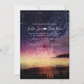 PixDezinesオーロラナイトスカイ 招待状 (裏面)