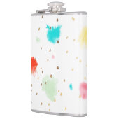 PixDezinesカップケーキの振りかけ/フェイク金ゴールド フラスク (左)