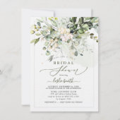 PixDezinesガムユーカリブライダルシャワー 招待状 (正面)