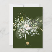 PixDezinesガムユーカリブライダルシャワー 招待状 (裏面)