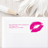 PixDezinesキス/リップ/ホットピンク ラベル (インサイチュ)