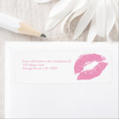 PixDezinesキス/lips/pink ラベル (インサイチュ)