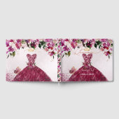 PixDezinesキンセアニェラさくらんぼレッドドレス ゲストブック (全面)