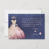 PixDezinesキンセアニェラサンキューカード サンキューカード (裏面)