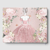 PixDezinesキンセアニェラダスティバラ金ゴールドH2 ゲストブック (裏面)