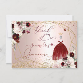 PixDezinesキンセアニェラブルゴーニュガウン 招待状