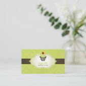 PixDezinesキーライムがキュープケーキ/ピンストリップ/DIYを旋回 名刺 (スタンド正面)