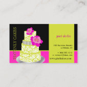 PixDezinesキーライムスポンジケーキ/パティッセリー 名刺 (裏面)