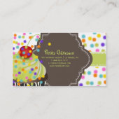 PixDezinesキーライムスワークルカップケーキ+散水 名刺 (裏面)