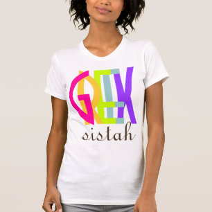 PixDezinesギリシャ語sistah! Tシャツ