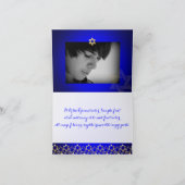 PixDezinesクラシック感謝してい（ユダヤ教の）バル・ミツバー you/DIYcolor! サンキューカード (内部)