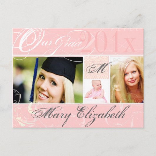 PixDezinesクラス2012/swirls/DIYカラー+フォント 案内ポストカード (正面)