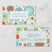 PixDezinesクリスマスお祝い/DIYbackground! 名刺 (正面/裏面)