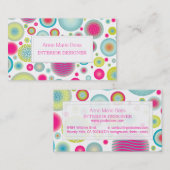 PixDezinesクリスマスお祝い/DIYbackground! 名刺 (正面/裏面)