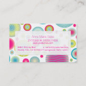 PixDezinesクリスマスお祝い/DIYbackground! 名刺 (裏面)