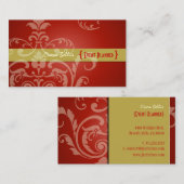 PixDezinesクレストダマスク 名刺 (正面/裏面)