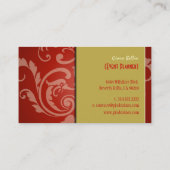 PixDezinesクレストダマスク 名刺 (裏面)