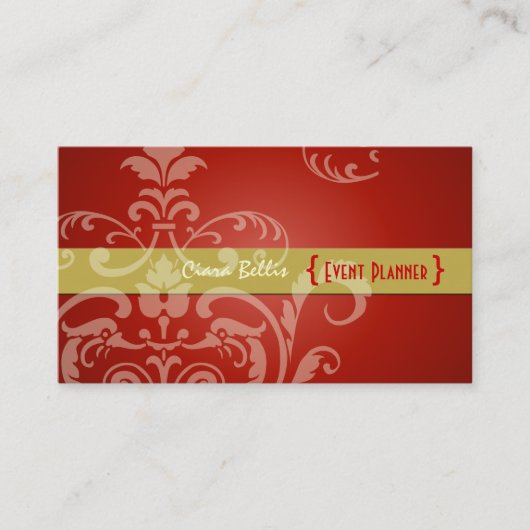 PixDezinesクレストダマスク 名刺 (正面)