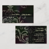 PixDezinesクレストダマスク 名刺 (正面/裏面)