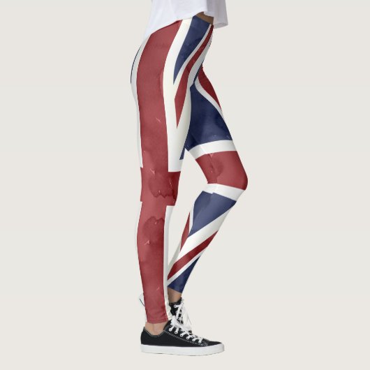PixDezinesグランジ UNION JACK レギンス (右)