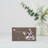 PixDezinesケーキ/ベーカリー/パティシセリ 名刺 (スタンド正面)