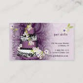 PixDezinesケーキ/ベーカリー/パティシセリ 名刺 (裏面)