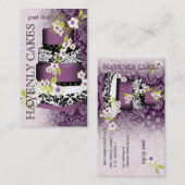 PixDezinesケーキ/ベーカリー/パティッセリー 名刺 (正面/裏面)