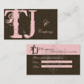 PixDezinesサロンアポイントメントカード...少数の都市 予約カード (正面/裏面)