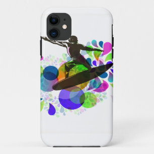 PixDezinesサーファグランジー iPhone 11 ケース