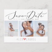 PixDezinesシックエレガント書道救の日付 ポストカード (正面)