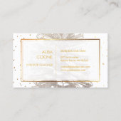 PixDezinesシフェイクルバーピンコーン 名刺 (裏面)