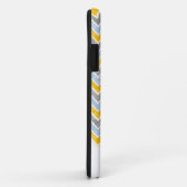 PixDezinesシボロンブルー+イエロー Case-Mate iPhoneケース (裏面/右)