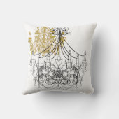 PixDezinesシャンデリア/DIYカラー クッション (裏面)