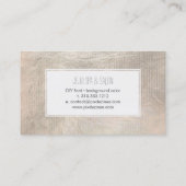 PixDezinesシャンパストライプニュフェイクーネ 名刺 (裏面)