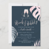 PixDezinesシルバーパームスブランチ+バブリー 招待状 (正面)