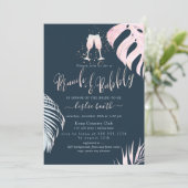 PixDezinesシルバーパームスブランチ+バブリー 招待状 (スタンド正面)