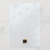 PixDezinesシルバーパームズバプティスマ 招待状 (裏面)