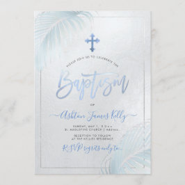PixDezinesシルバーパームズバプティスマ 招待状