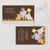 PixDezinesジャングルオブおもしろいデイケア 名刺 (正面/裏面)