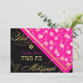 PixDezinesスターグランジ/バルミツワー 招待状 (スタンド正面)