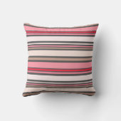 PixDezinesストライプ/DIYカラー クッション (裏面)